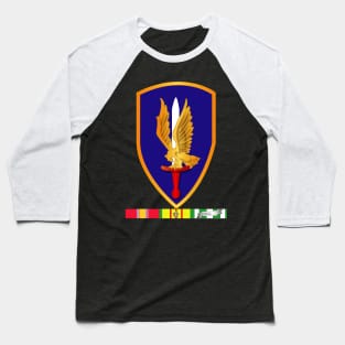 1st Aviation Brigade Vietnam w SVC wo Txt Baseball T-Shirt